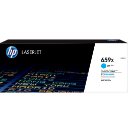 HP LaserJet Toner cyan 659X authentique grande capacité Toner cyan LaserJet HP 659X authentique grande capacité  (W2011X)