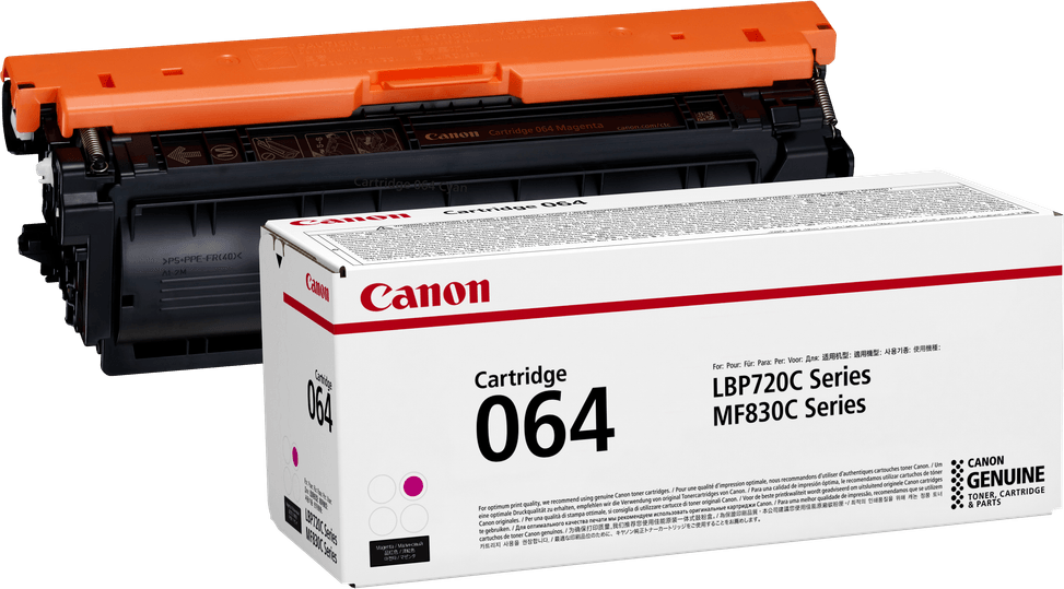Canon 064 Cartouche de toner 1 pièce(s) Original Magenta (4933C001AA) — image 3
