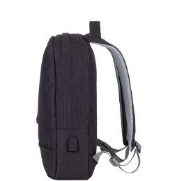Sac à dos Rivacase Prater 7562 noir pour l'ordinateur portable 15.6" (RIVA 7562 black)