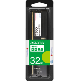 Barrette mémoire ADATA U-DIMM 32GB DDR5-4800 MHz - PC bureau (AD5U480032G-S)