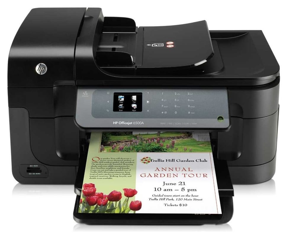 Imprimante e-tout-en-un HP Officejet 6500A (CN555A)