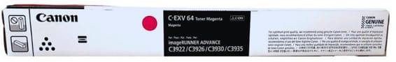 Canon C-EXV 64 Cartouche de toner 1 pièce(s) Original Magenta (5755C002)