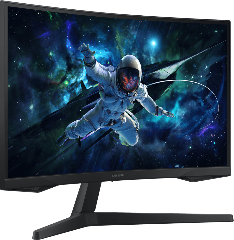 Samsung Odyssey G55C 27" Curved Gaming Monitor (LS27CG552EUXEN) — image 2