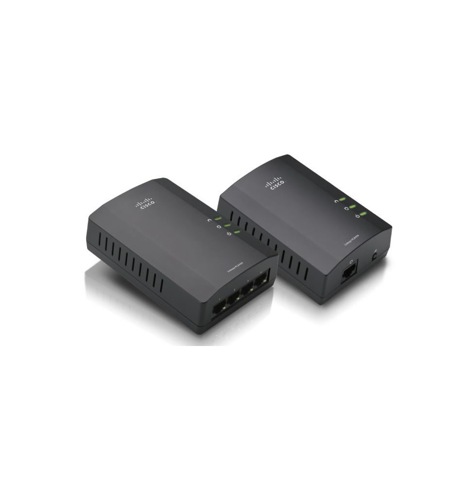 Linksys PLSK400 Kit adaptateur CPL AV 4 ports
