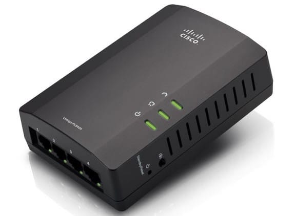 Linksys PLSK400 Kit adaptateur CPL AV 4 ports — image 2