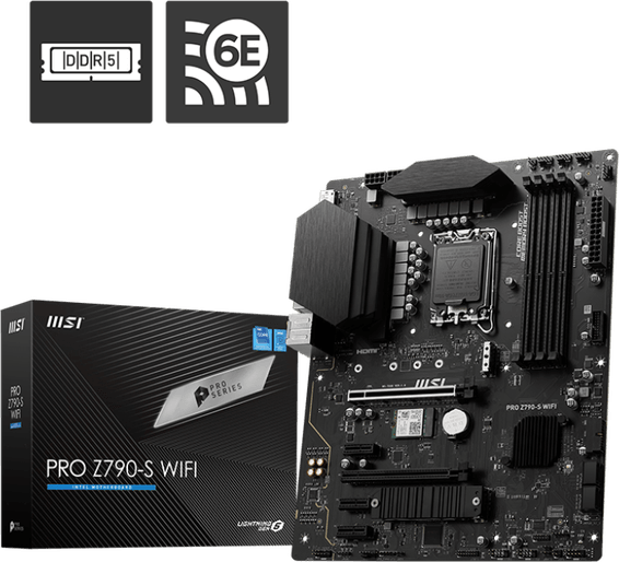 Carte Mère Intel MSI PRO Z790-S WIFI (911-7D88-001)