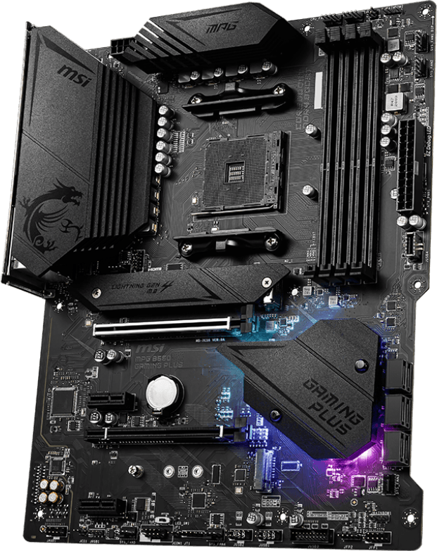 Carte Mère AMD MSI MPG B550 GAMING PLUS (911-7C56-031) — image 4