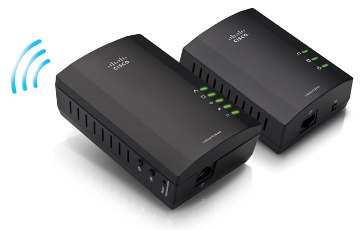 Linksys PLWK400 Kit adaptateur réseau sans fil CPL AV — image 1