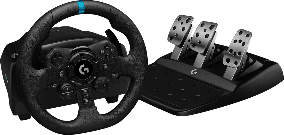 عجلة قيادة Logitech G923 TRUEFORCE لـPlayStation /PC (941-000149) — صورة 1