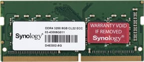ذاكرة RAM Synology SO-DIMM 8GB DDR4 ECC - خادم NAS (D4ES02-8G)