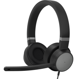 Micro-casque filaire Lenovo Go ANC (MS Teams) - USB (4XD1C99223)