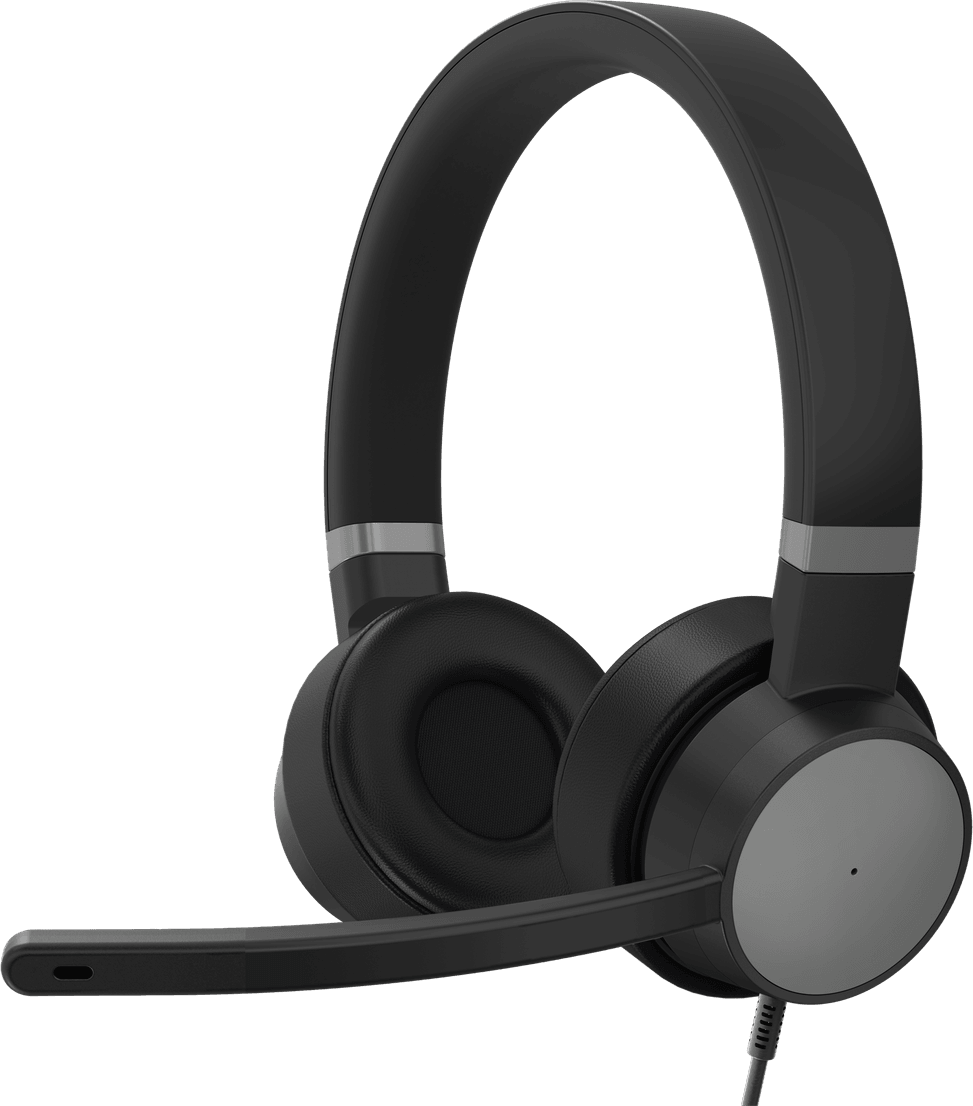 Micro-casque filaire Lenovo Go ANC (MS Teams) - USB (4XD1C99223) — image 4