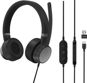 Micro-casque filaire Lenovo Go ANC (MS Teams) - USB (4XD1C99223) — image 8