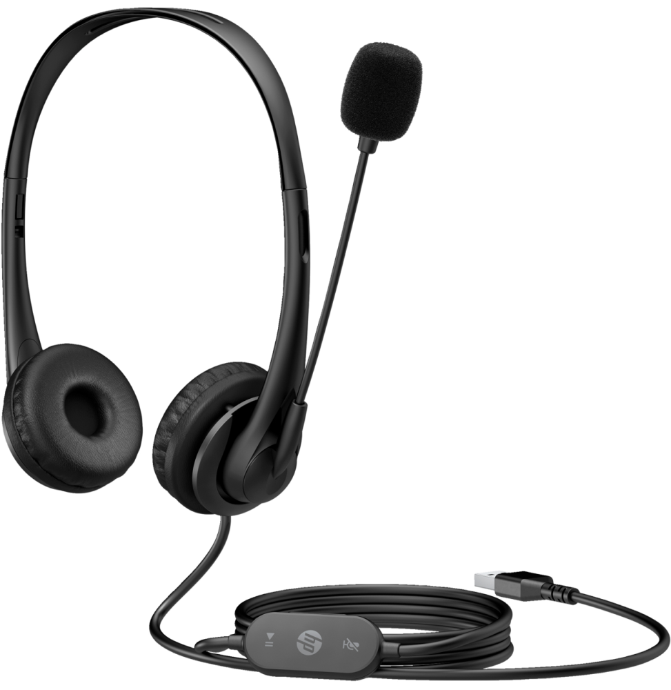 Casque-micro HP stereo G2 - USB (428H5AA)