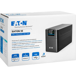 Onduleur Line-interactive Eaton 5E 700 USB Gen2 - 360 W / 700 VA - 2 prises FR (5E700UF)