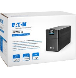 Onduleur Line-interactive Eaton 5E 900 USB Gen2 - 480 W / 900 VA - 2 prises FR (5E900UF)