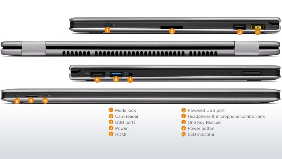 Ultrabook convertible IdeaPad Yoga 13 Orange — image 10