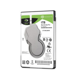 Seagate Barracuda Pro 2.5" 1 To Série ATA III 1 TB, 2.5", 7200 RPM, SATA III, 6 GB/s, 128 MB, 69.85x100.35x7 mm  (ST1000LM049)