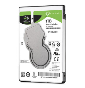 Seagate Barracuda Pro 2.5" 1 To Série ATA III 1 TB, 2.5", 7200 RPM, SATA III, 6 GB/s, 128 MB, 69.85x100.35x7 mm  (ST1000LM049)