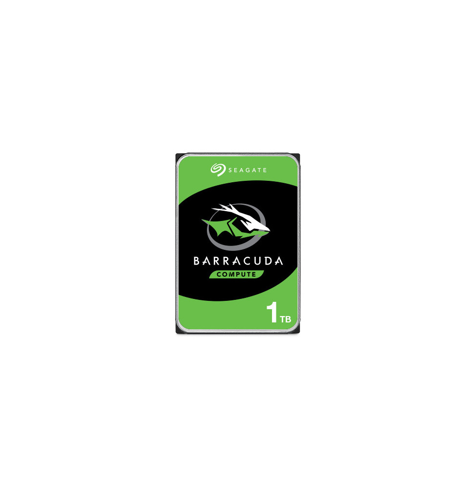 Disque dur Seagate BarraCuda 1 To – SATA - Accessoires informatique