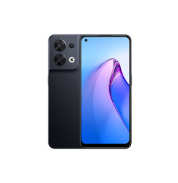 OPPO Reno Reno8 5G 16,3 cm (6.4") Double SIM USB Type-C 8 Go 256 Go 4500 mAh Noir (CPH2359AU)