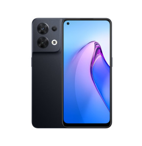 OPPO Reno Reno8 5G 16,3 cm (6.4") Double SIM USB Type-C 8 Go 256 Go 4500 mAh Noir (CPH2359AU)