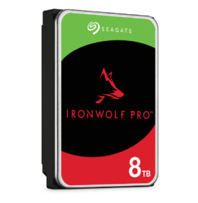 Seagate IronWolf Pro ST8000NT001 disque dur 3.5" 8 To 8 TB, SATA 6Gb/s, 26.11 x 101.85 x 146.99 mm, 720 g  (ST8000NT001)