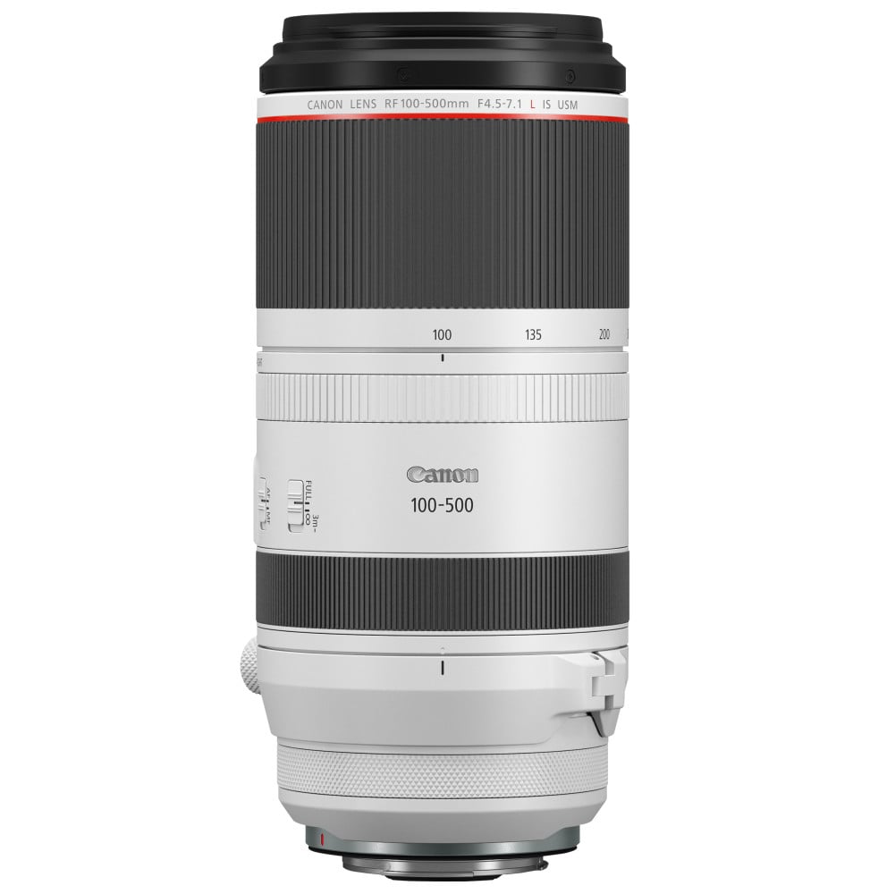 Canon Objectif RF 100-500mm F4.5-7.1L IS USM Objectif  RF 100-500mm F4.5-7.1L IS USM  (4112C005)
