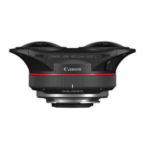 Canon RF 5.2 mm f2.8L Dual Fisheye SLR Objectif large "fish eye" Noir (5554C005)