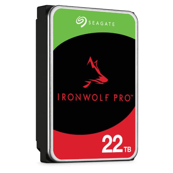 Seagate IronWolf Pro ST22000NT001 disque dur 3.5" 22 To Série ATA III 22 TB, 3.5", 7200 RPM, SATA III, 512 MB (ST22000NT001)