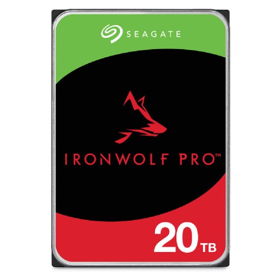 Seagate IronWolf Pro ST20000NT001 disque dur 3.5" 20 To 20 TB, SATA 6Gb/s, 26.11 x 101.85 x 146.99 mm, 670 g (ST20000NT001)