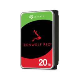 Seagate IronWolf Pro ST20000NT001 disque dur 3.5" 20 To 20 TB, SATA 6Gb/s, 26.11 x 101.85 x 146.99 mm, 670 g  (ST20000NT001)