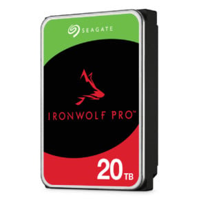 Seagate IronWolf Pro ST20000NT001 disque dur 3.5" 20 To 20 TB, SATA 6Gb/s, 26.11 x 101.85 x 146.99 mm, 670 g  (ST20000NT001)