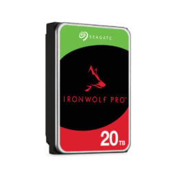 Seagate IronWolf Pro ST20000NT001 disque dur 3.5" 20 To 20 TB, SATA 6Gb/s, 26.11 x 101.85 x 146.99 mm, 670 g  (ST20000NT001)