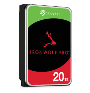 Seagate IronWolf Pro ST20000NT001 disque dur 3.5" 20 To 20 TB, SATA 6Gb/s, 26.11 x 101.85 x 146.99 mm, 670 g  (ST20000NT001)