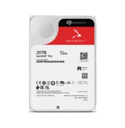 Seagate IronWolf Pro ST20000NT001 disque dur 3.5" 20 To 20 TB, SATA 6Gb/s, 26.11 x 101.85 x 146.99 mm, 670 g  (ST20000NT001)