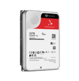 Seagate IronWolf Pro ST20000NT001 disque dur 3.5" 20 To 20 TB, SATA 6Gb/s, 26.11 x 101.85 x 146.99 mm, 670 g  (ST20000NT001)