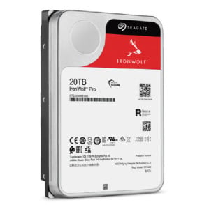 Seagate IronWolf Pro ST20000NT001 disque dur 3.5" 20 To 20 TB, SATA 6Gb/s, 26.11 x 101.85 x 146.99 mm, 670 g  (ST20000NT001)