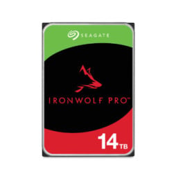 Seagate IronWolf Pro ST14000NT001 disque dur 3.5" 14 To 14 TB, SATA 6Gb/s, 26.11 x 101.85 x 146.99 mm, 670 g  (ST14000NT001)