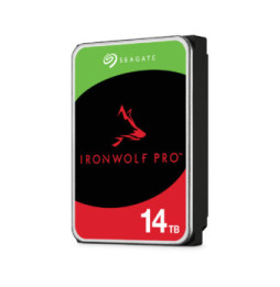 Seagate IronWolf Pro ST14000NT001 disque dur 3.5" 14 To 14 TB, SATA 6Gb/s, 26.11 x 101.85 x 146.99 mm, 670 g  (ST14000NT001)