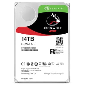 Seagate IronWolf Pro ST14000NT001 disque dur 3.5" 14 To 14 TB, SATA 6Gb/s, 26.11 x 101.85 x 146.99 mm, 670 g (ST14000NT001) — image 4