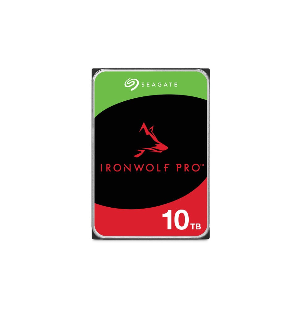Seagate IronWolf Pro ST10000NT001 disque dur 3.5" 10 To 10 TB, SATA 6Gb/s, 26.11 x 101.85 x 146.99 mm, 720 g  (ST10000NT001)