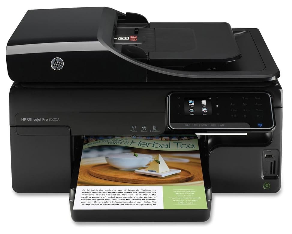 Imprimante e-tout-en-un HP Officejet Pro 8500A - A910a (CM755A)