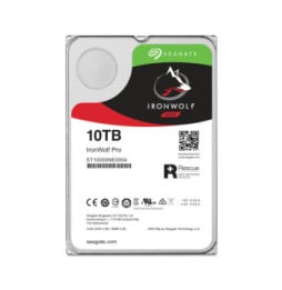 Seagate IronWolf Pro ST10000NT001 disque dur 3.5" 10 To 10 TB, SATA 6Gb/s, 26.11 x 101.85 x 146.99 mm, 720 g  (ST10000NT001)