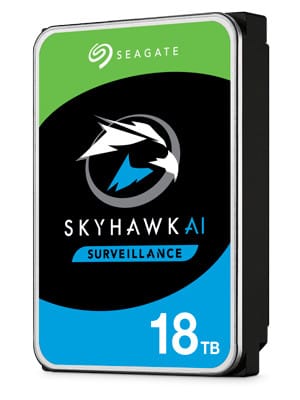 Seagate Surveillance HDD SkyHawk AI 3.5" 18 To Série ATA III (ST18000VE002)