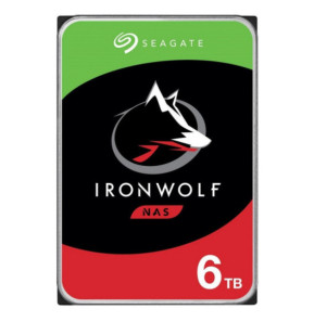 Seagate IronWolf ST6000VN001 disque dur 3.5" 6 To Série ATA III (ST6000VN001)