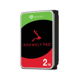 Seagate IronWolf Pro ST2000NT001 disque dur 3.5" 2 To 2 TB, SATA 6Gb/s, 26.11 x 101.85 x 146.99 mm, 620 g  (ST2000NT001)