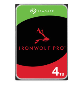 Seagate IronWolf Pro ST4000NT001 disque dur 3.5" 4 To 4 TB, SATA 6Gb/s, 26.11 x 101.85 x 146.99 mm, 650 g  (ST4000NT001)