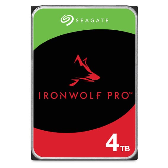 Seagate IronWolf Pro ST4000NT001 disque dur 3.5" 4 To 4 TB, SATA 6Gb/s, 26.11 x 101.85 x 146.99 mm, 650 g (ST4000NT001)