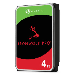Seagate IronWolf Pro ST4000NT001 disque dur 3.5" 4 To 4 TB, SATA 6Gb/s, 26.11 x 101.85 x 146.99 mm, 650 g  (ST4000NT001)